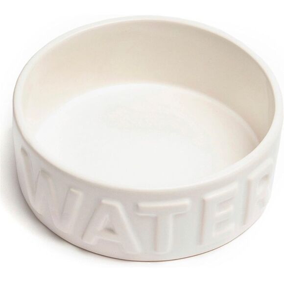 Park Life Designs Pet Bowl | Classic Water (Small, White) - Picture 2 of 6